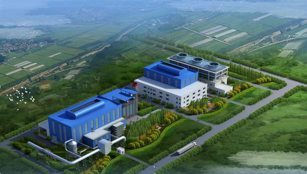 7-沙鋼100MW級超高效CCPP發電項目模擬效果圖